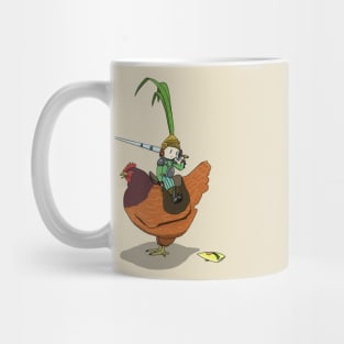 Spring Onion Knight Upon Henny Penny Mug